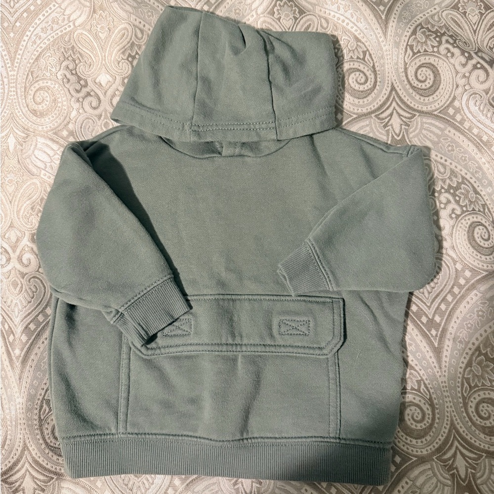 Carter's Kids Hooded Sweatshirt in Sage